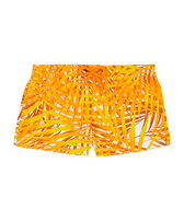 Bañador con estampado Palm Leaves para niña Mango vista frontal