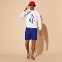 Men French Flag Cocorico! Look  vista frontal