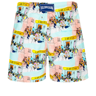 Bañador con estampado Le Bar des Amis para hombre Thalassa vista trasera