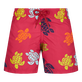 男童 Ronde Des Tortues 游泳短裤 Burgundy 正面图