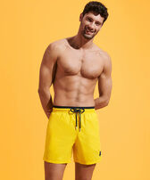 Men Swim Shorts Bicolor Sun front worn view