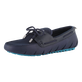 Men Waterproof Loafers Lazulii blue back view