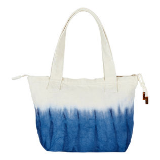 Mini borsa da spiaggia Tie & Dye Calanque vista posteriore