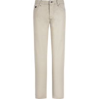 Solid Leinenhose aus Baumwoll-Gabardine im 5-Taschen-Design für Herren Hemp Vorderansicht