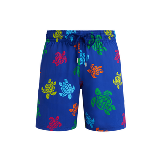 Men Long Stretch Swim shorts Tortue Multicolore Marrakech front view
