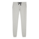 Solid Jogginghose aus Baumwolle für Herren Lihght gray heather Vorderansicht