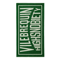 Unisex Organic Cotton Towel - Vilebrequin x Highsnobiety Garden front view