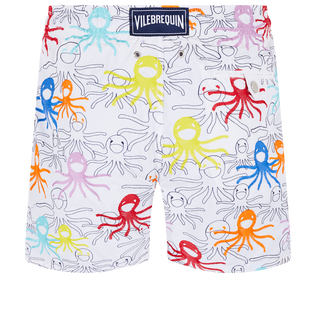 Costume da bagno uomo Multicolore Medusa Bianco vista posteriore
