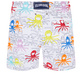 Uomo Classico Ricamato - Costume da bagno uomo Multicolore Medusa, Bianco vista posteriore
