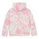 Sweat à fermeture éclair fille Tie & Dye Carambole vue de dos