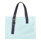 Borsa da spiaggia grande in cotone tinta unita Thalassa vista posteriore