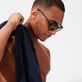 Unisex Floating Sunglasses Brown Solid Pepper details view 2