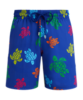 Maillot de bain long stretch homme Tortue Multicolores Marrakech vue de face