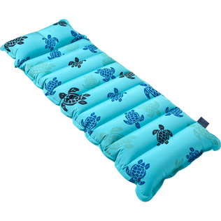 Vintage Lie On Inflatable Mattress- Vilebrequin x Sunnylife Lazuli blue vista trasera