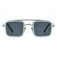 White Tulipwood Women and Men Sunglasses - VBQ x Shelter Foam front view