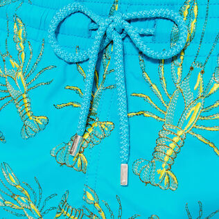 男士 Lobsters 刺绣泳裤 - 限量款 Curacao 细节视图4