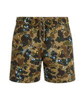 Camo Splash Badeshorts für Herren - VBQ x Palm Angels Oats Vorderansicht