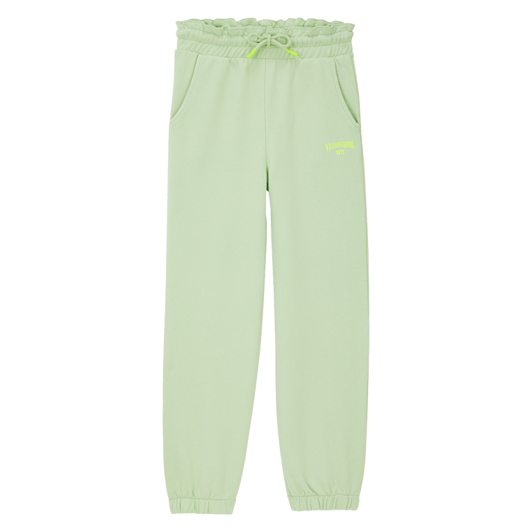 Solid Jogginghose Aus Baumwolle Für Mädchen - Gaetanne - Grün - Größe 2 - Vilebrequin