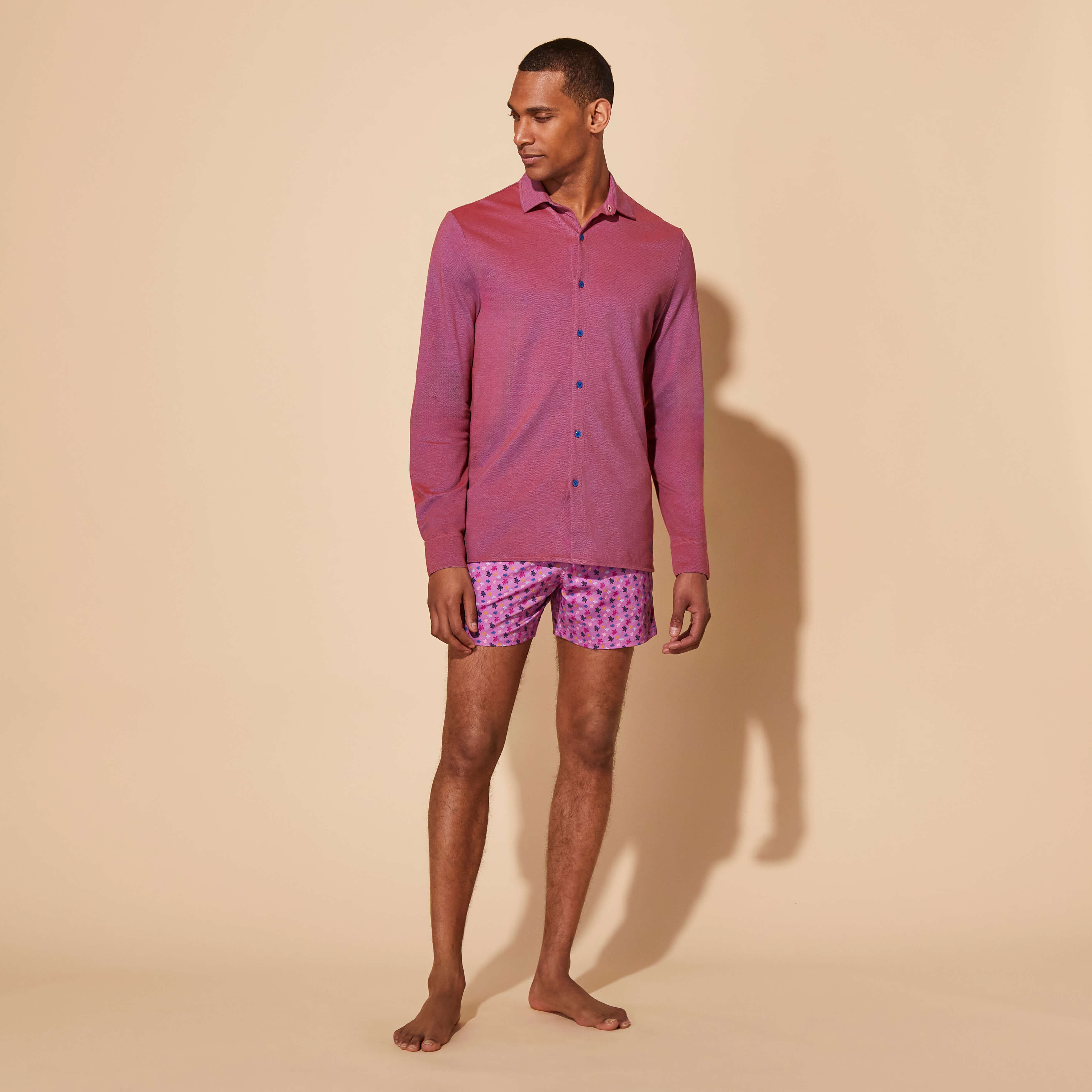 Chemise en online piqué de coton