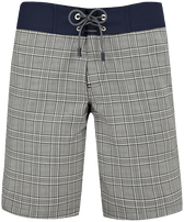 Pantaloncini mare uomo Prince de Galles Blu marine vista frontale