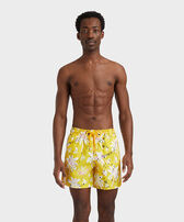 Men Swim Shorts Hawai Splash - VBQ x Palm Angels Sun front worn view