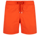 Bañador de color liso para hombre Rust vista frontal