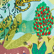 Chemisier donna in lino Jungle Rousseau Zenzero 