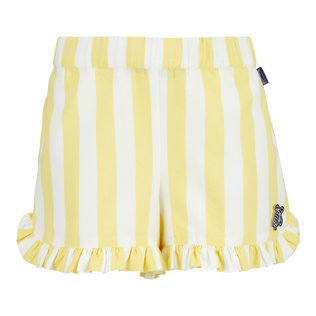 Pantalones cortos a rayas para niña Sunflower vista frontal