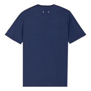 Camiseta de algodón orgánico de color liso para hombre