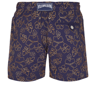 Men Swim Trunks Embroidered 1996 Gilbert Tropic - Limited Edition Sapphire back view