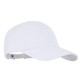 Gorra lisa para niños Blanco vista frontal