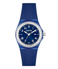 Reloj de silicona de Vilebrequin Azul marino vista frontal