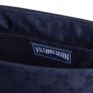 Borsa Turtle Dance Jacquard Blu marine dettagli vista 4