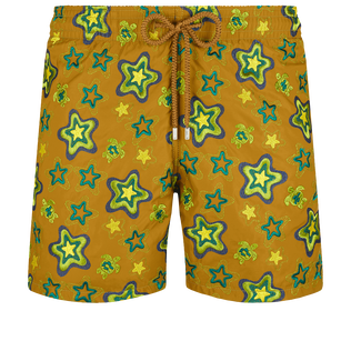男士 Stars Gift 刺绣游泳短裤 - 限量版 Bark 正面图
