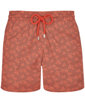 Jacquard Tortue Stretch-Badeshorts für Herren Tomette Vorderansicht