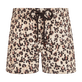 Women Swim TrunksTurtles Leopard Straw front view