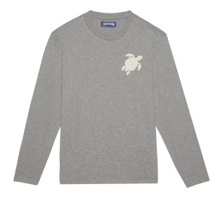 Camiseta algodon manga larga hombre outlet