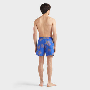 Men Swim Trunks Tortues Galuchat Marrakech back worn view