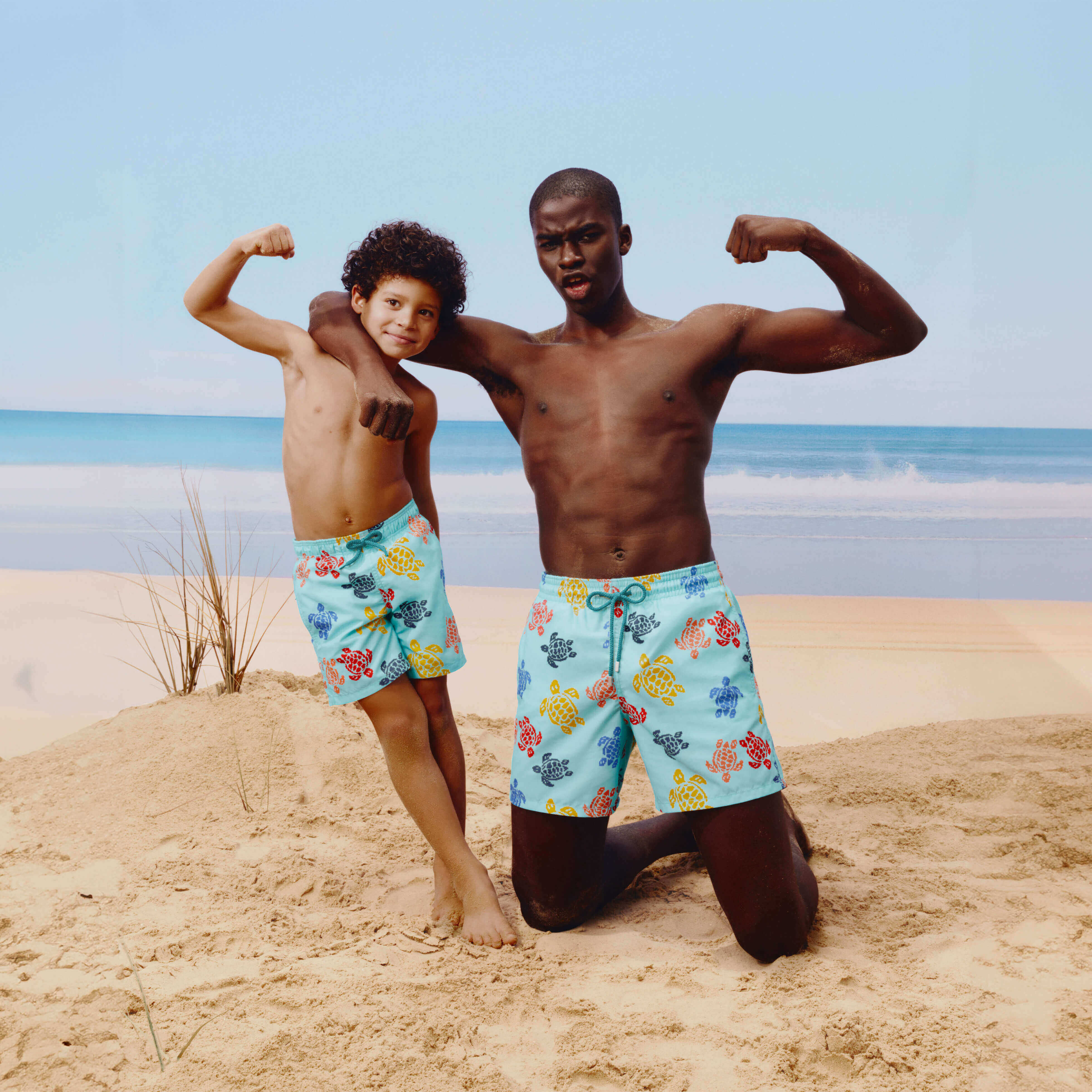 Maillot de bain homme Ronde des Tortues Tricot Vilebreauin