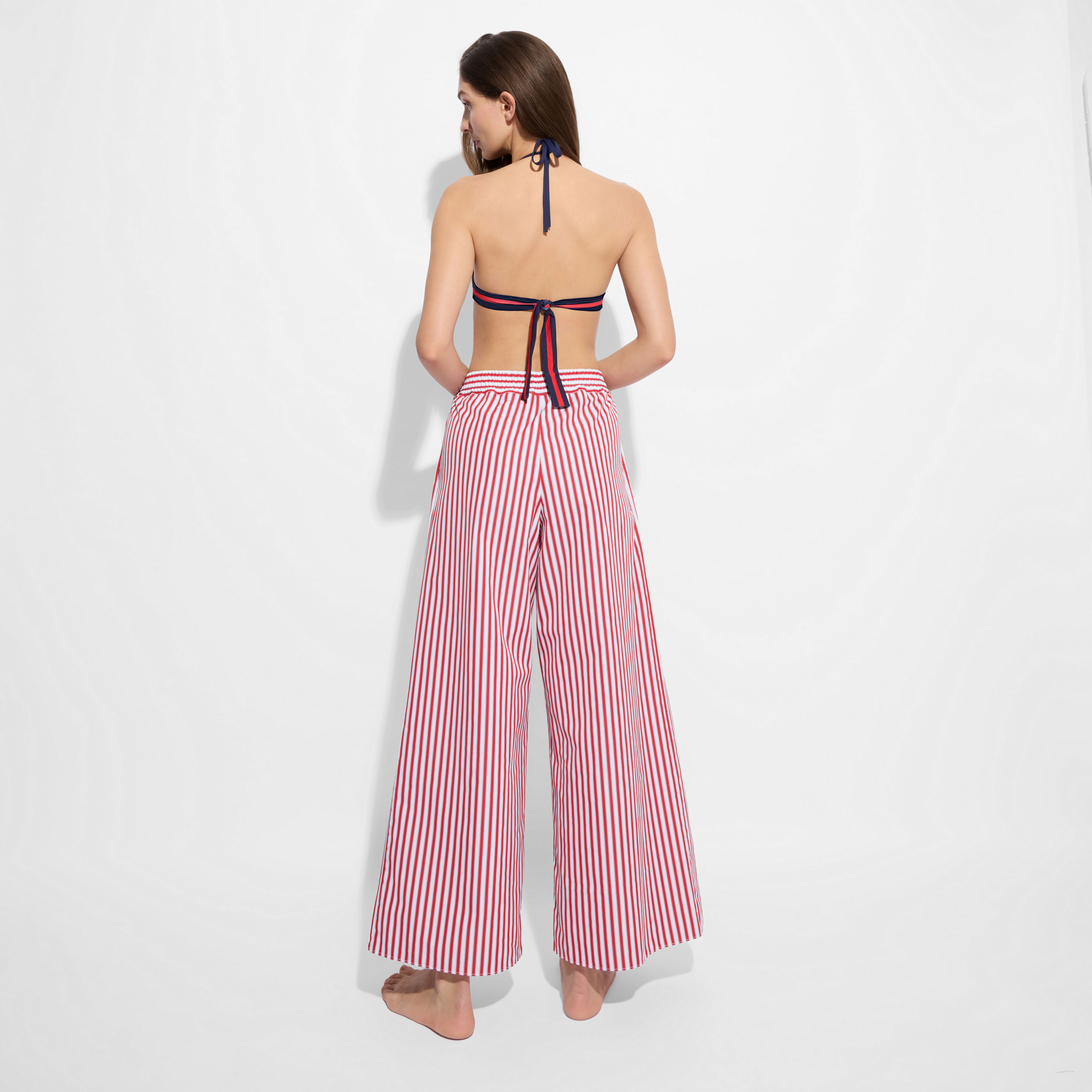 Pantalon voile de coton femme on sale