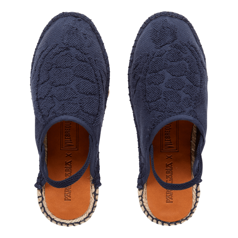 Kids Terry Espadrille - Vbq X Pare Gabia - Shoes - Clap - Blue - Size 35 - Vilebrequin