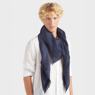 Ronde des Tortues Scarf Navy details view 1