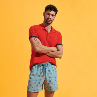 Bañador con bordado Piranhas para hombre - Edición limitada Foam detalles vista 1