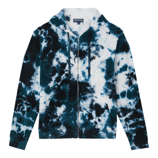 Sudadera tie dye azul deals