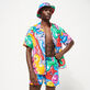 Men Faces In Place Vilebrequin x John M Armleder Look  vista frontal