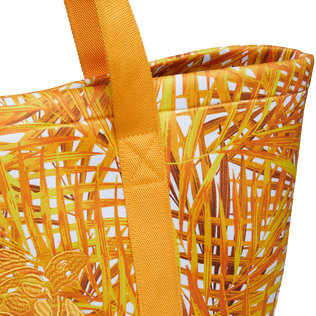 Bolsa de playa grande en neopreno con estampado Palm Leaves Mango detalles vista 5