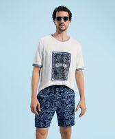 Men Poulpes Bicolores T-Shirt Look  正面图