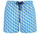 Men Stretch Swim Shorts Micro Ronde Des Tortues Rainbow Divine front view