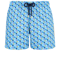 Pantaloncini mare uomo elasticizzati Micro Ronde Des Tortues Rainbow Divine vista frontale