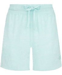 Solid Shorts aus Leinen für Damen Heather thalassa Vorderansicht
